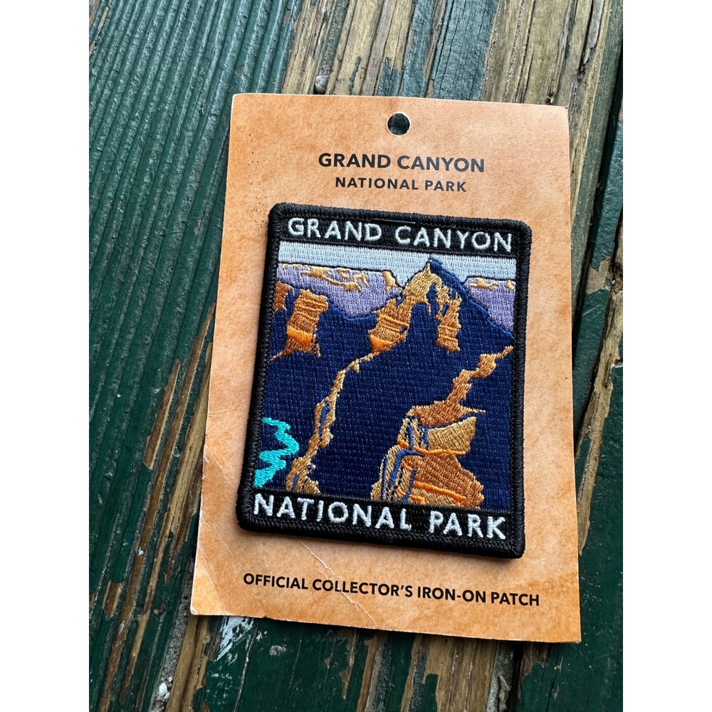 Grand Canyon National Park Official Iron On Patch Eagle River Designs ED418 NEW